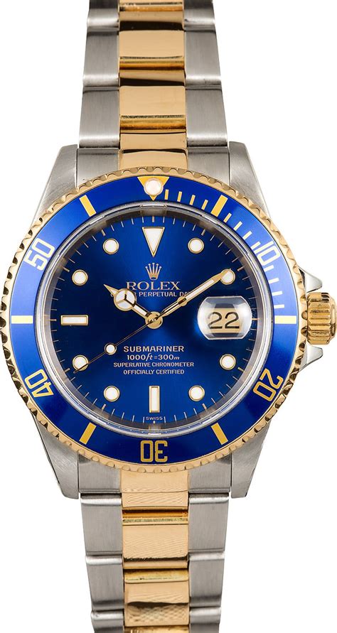 rolex men's watch blue|Rolex with a blue face.